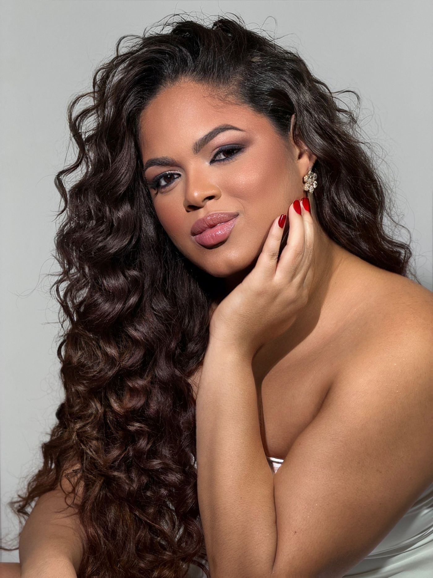 Make esfumado com acabamento natural